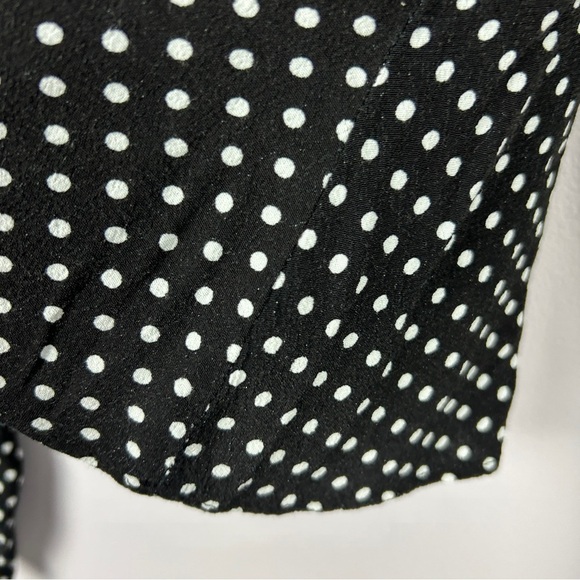 Free People Black Polka Dot Blouse - Picture 11 of 15